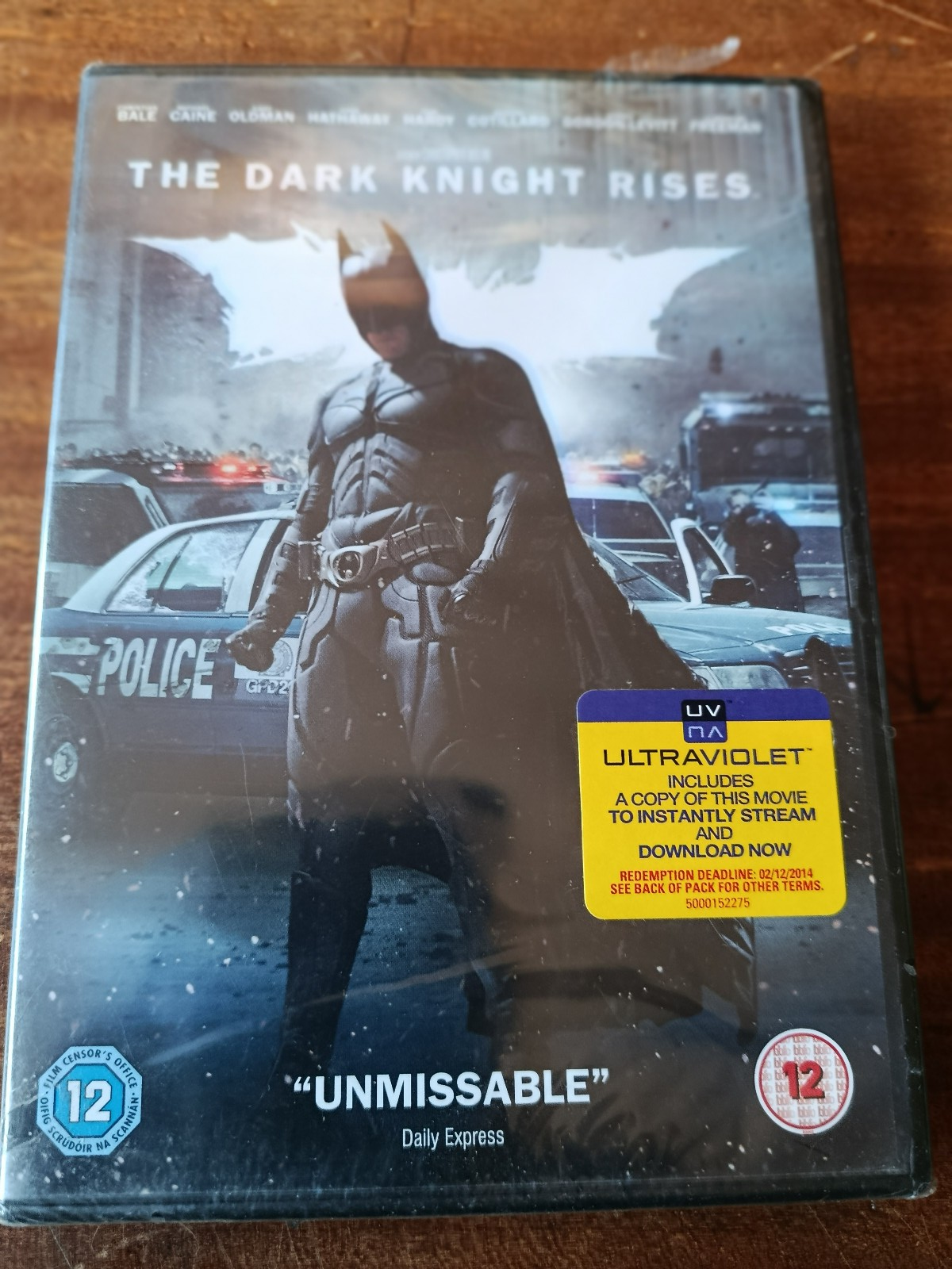 The Dark Knight Rises (DVD, 2012) NEW SEALED