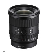Sony Fe 20mm F1.8 G Lens Full-Frame Ultra-Wide Angle with Extra Filters