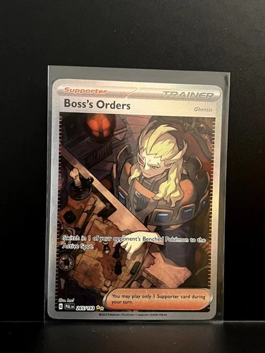 Boss's Orders (Ghetsis) 265/193 Paldea Evolved Pokemon NM