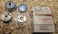 NEW Grant  Chrome Steering Wheel installation Adaptor kit 3184