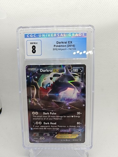 Darkrai-EX graded CGC 8 for sale on eBay
