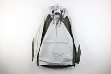 Vtg 90s Nike Mens M Travis Scott Center Swoosh Hooded Anorak Windbreaker Jacket