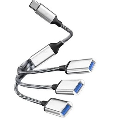 USB C Male to USB A Female OTG Data Connector Converter Cable Adapter