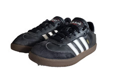 Adidas Boys Samba Classic 036516 Black Gum Casual Shoes Sneakers Size 2.5