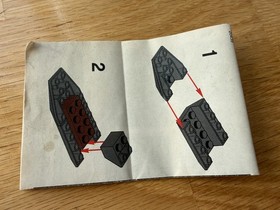 LEGO Pirates of the Caribbean: Mini Blackpearl 30130 Gently Played Instructions