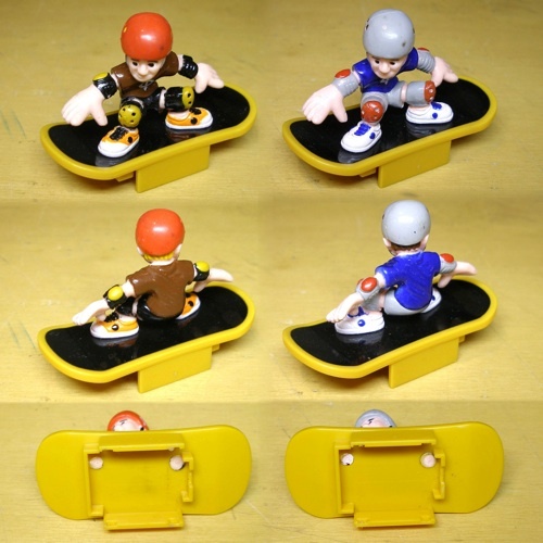 2001 Life-Like SkateBoard HO Slot Car Body PAIR 3731 Set Only Limited Edition