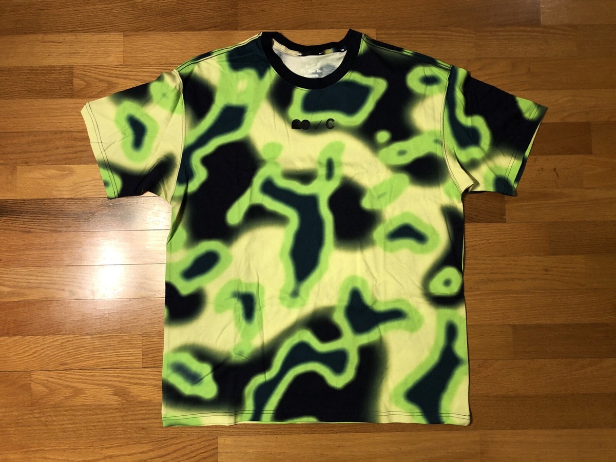 Nike 迷彩柄 シャツ HIGASHI 8 New M Nike Men's Naomi Osaka Collection Printed Tennis T-Shirt