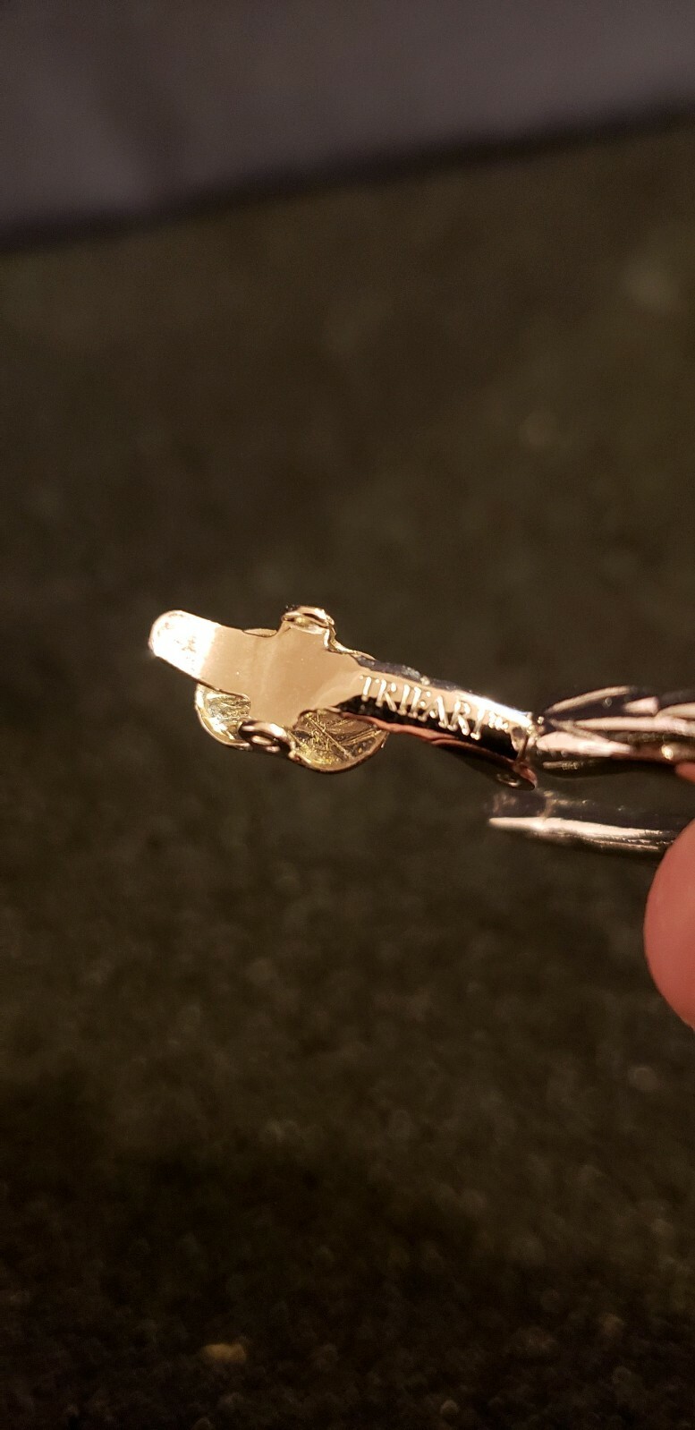 Monet Silver Colored Double Chunky Loop Clip On E… - image 5