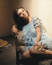 JACQUELINE BISSET signed Autogramm 20x25cm BULLITT in Person autograph COA