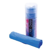 Synthetic-Chamois Premium Absorbent Cleaning Towel  - 26" x 17" BLUE