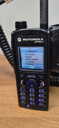 Motorola MTP 850 s MTP850s TETRA Radio Ham 380-440 mhz Répéteur, GPS - Photo 11 sur 16
