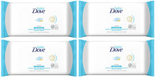 Dove Baby Wipes, Rich Moisture, Gentle As Water, 50 Wipes 4 Pack 