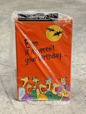 American Greetings Halloween Vintage Greeting Cards 3 Pack Birthday