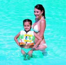 Learn to Swim Vest Swimming Suit Kids Inflatable Jacket 3 to 6yrs PFC 32069 NEW