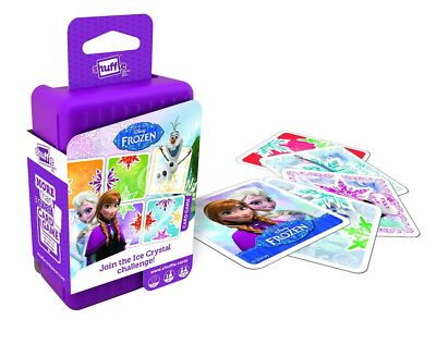 Disney Shuffle Frozen Kartenspiel. Familie Kinder Spaß Lernspiel Reise Geschenk
