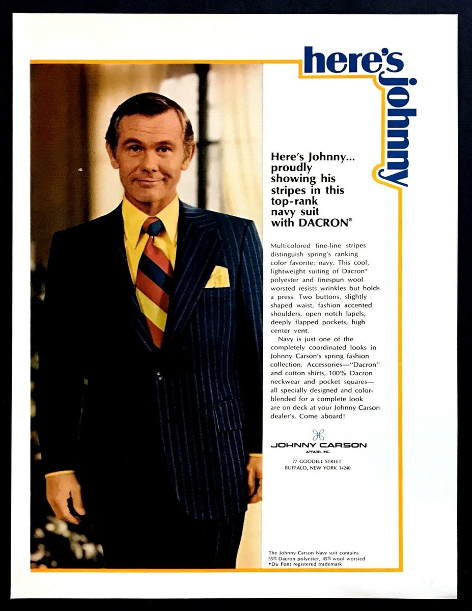 johnny carson blue dress Why did Johnny Carson use a different curtain for his monologue?