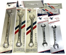 Vintage Eagle Wrench Set Drop Forged Alloy Steel (8-Piece Set) NOS 3/8" - 1"