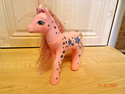 My Little Pony Vintage G1 Glitter Sweetheart Sister Sun Blossom, Hasbro