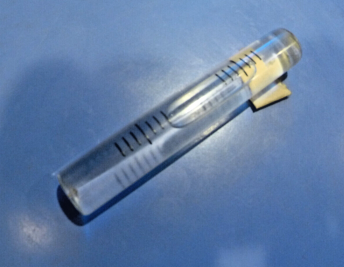 Starrett PT02786 Level Vial for 97-12?  Machinist Level from Closed Cal Lab - Picture 1 of 3