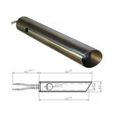 Resistenza Stufa a Pellet 16mm 350W l.120mm Anselmo Cola Ferroli 14701027