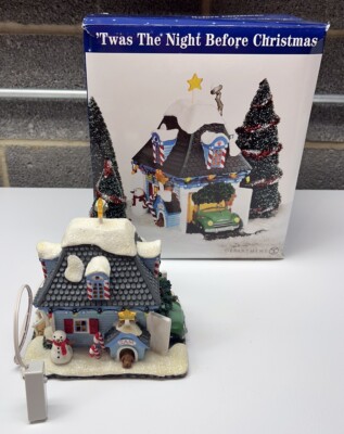 Department 56 Twas The Night Before Christmas ''Oh Such A Clatter Garage'' #78100