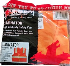 NEW MCR LUMINATOR HIGH VISIBILITY SAFETY VEST 2X