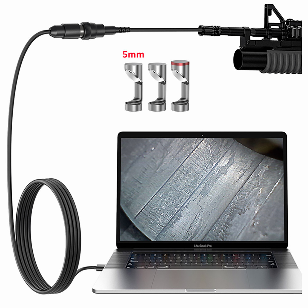 Rifle Borescope Camera Digital Hunting Cleaning Scope Fits 20 Caliber
