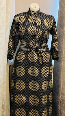 African Print Mod Dress size free It s go with Large size  easy to wear,