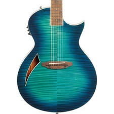 Esp Ltd Tl-6 Thinline Series Acoustic Electric Guitar, Aqua Marine Burst