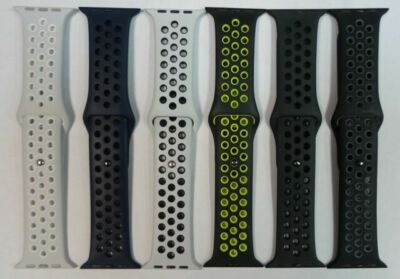 Oem Apple Watch Band 38 40 42 44mm S/M M/L Series 123456 Genuine Black Pink
