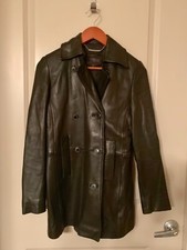 Black Leather Jacket Man Woman Regular $399