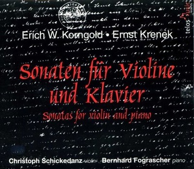 Bernhard Fograscher - Sonatas for Violin & Piano [New CD]