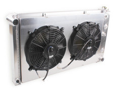 4-row Big Block Radiatorfan For 1968-1972 1971 Chevy Chevelle Gto Skylark Cc161