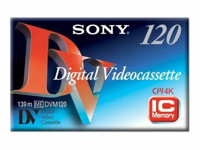 Sony 120 Digital Video Cassette 139m Me Dv120 DV120MEM2 for sale