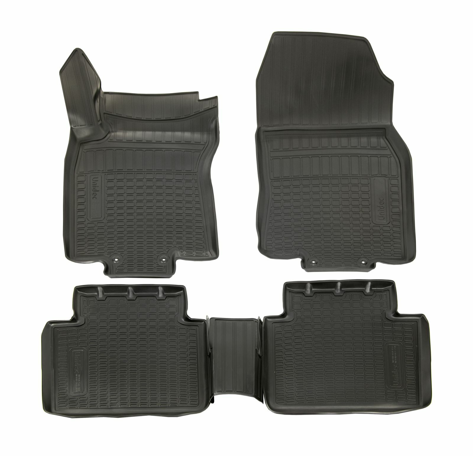 Tapis de sol caoutchouc 3D pour Nissan X-Trail T32 noir