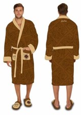 OFFICIAL HARRY POTTER MARAUDERS MAP BATH ROBE LUXURIOUS FLEECE DRESSING GOWN *