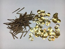 Clock Repair Brass Washers and Tapered Pins assortment 200 Piece