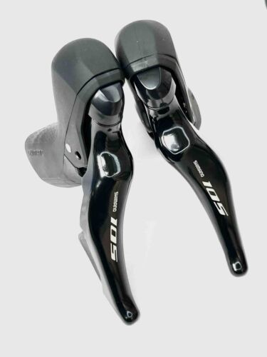 Shimano 105 ST-R7025 Hydraulic Disc Brake STI Levers - 2 x 11 - Flat Mount - Picture 2 of 14
