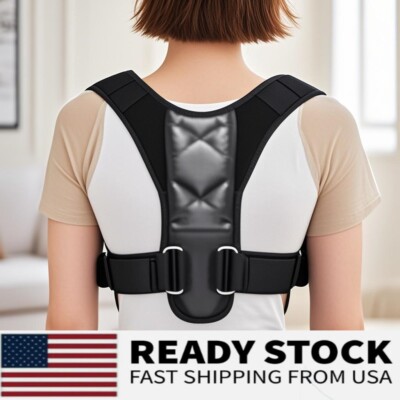 Posture correction strap with hunchback adjustable support for both women men