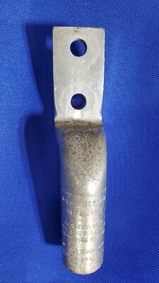 HOMAC ASL 600 NTN 2-HOLE STACKING COMPRESSION CONNECTOR LUG, LOT OF 22, N.O.S.