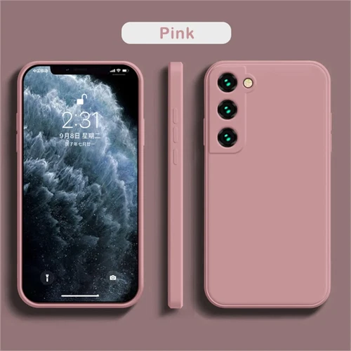 Neu Flüssig Silikon Hülle für Samsung Galaxy S24 S20 S21 S22 S23 Soft Shell Case - Bild 7 von 17