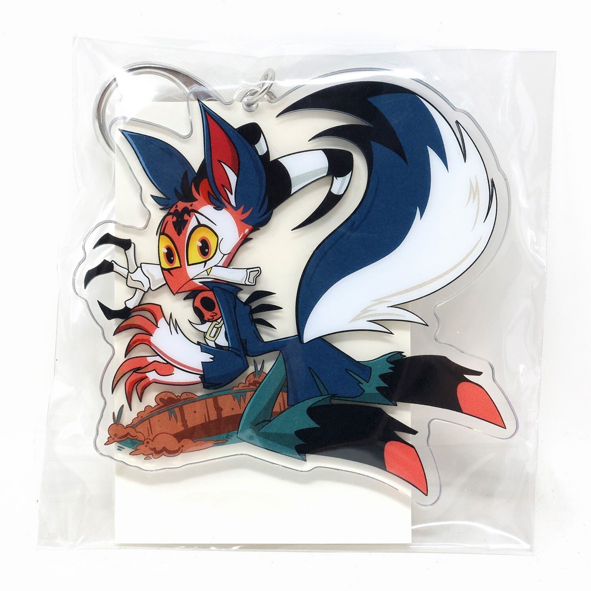 Helluva Boss Werewolf Blitz Halloween 2024 Acrylic Keychain