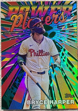 2025 topps series 1 celebration bryce harper power players green /99