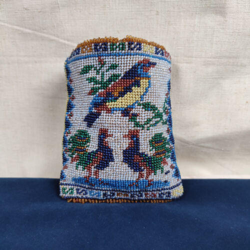 Bird Beaded Bag - Early 19th Century - Picture 1 of 6