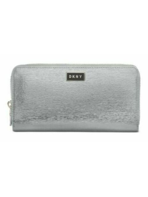 dkny silver wallet