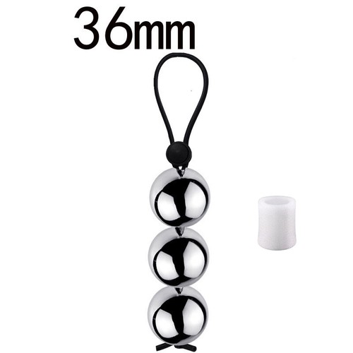 Metal Penis Extender Ball Weight Hanger Enlargement Men Ring Scrotum Stretcher - Picture 30 of 36