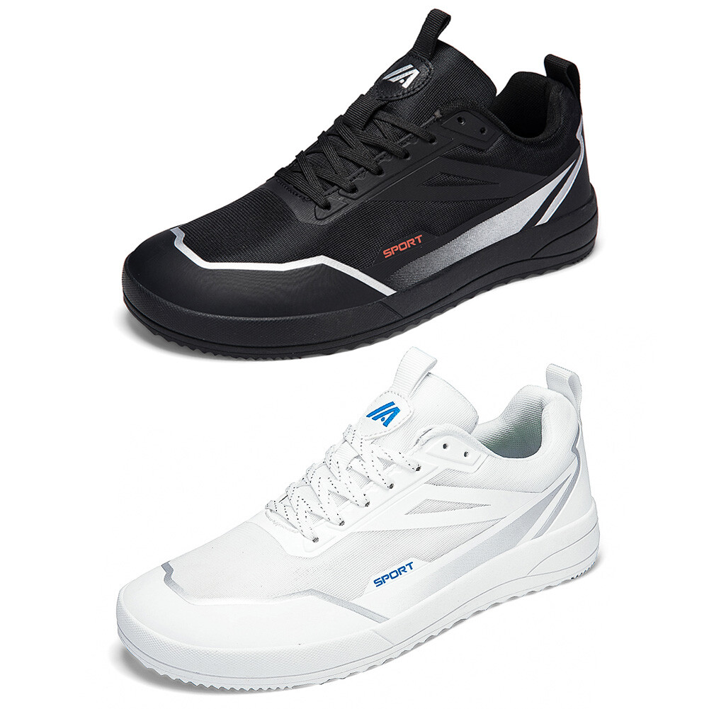 SAOLA Scarpe uomo piedi nudi suola zero goccia punta larga box scarpe sneakers per interno esterno