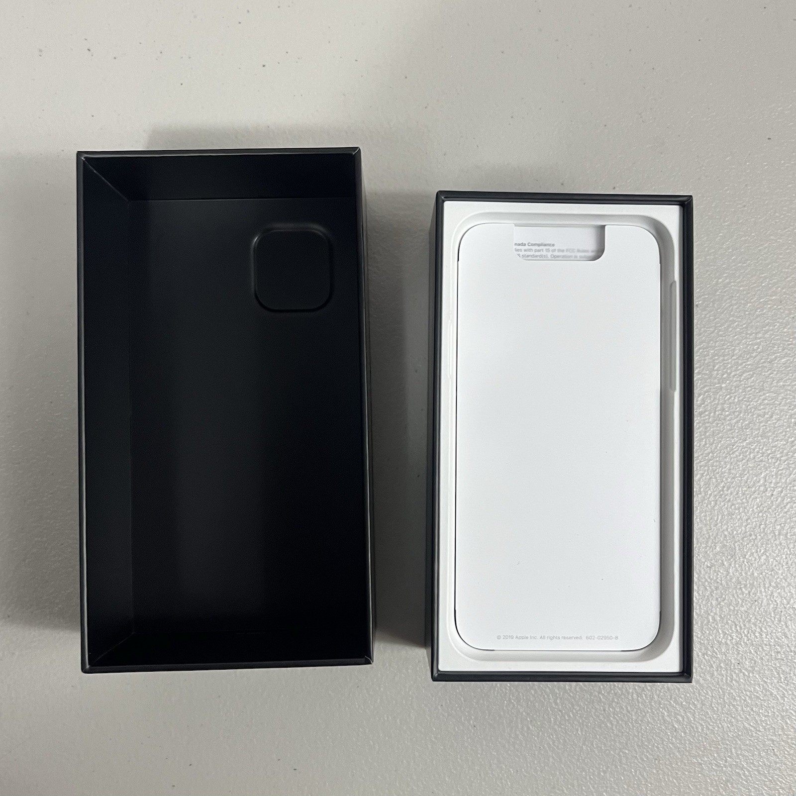 Apple iPhone 11 Pro 64GB Silver Original Retail Box & Sticker (EMPTY BOX ONLY)