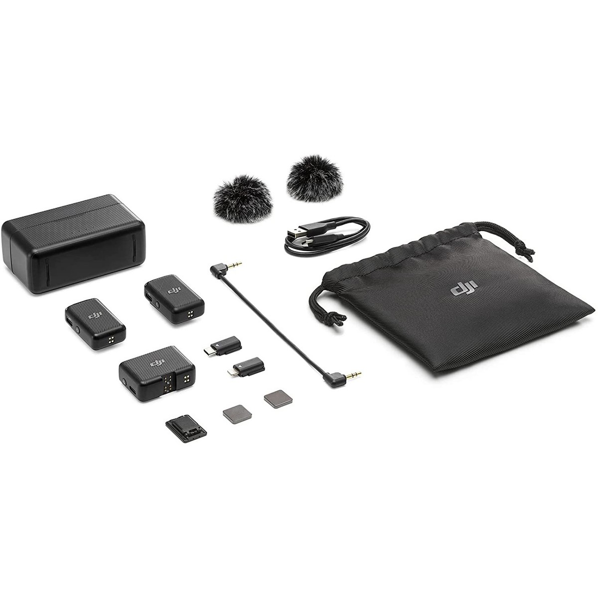 DJI MIC 美品　箱付き 新品)DJI（ディージェイアイ） Mic Mini（2TX+1RX+充電ケース