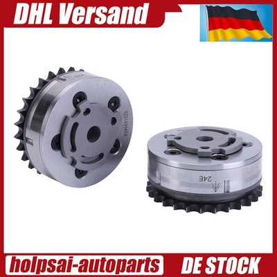 Paar Nockenwellenversteller Für VW Audi Golf 2.8 3.2 V6 022109087J 022109088M DE
